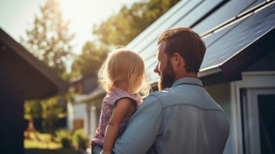 Father and daughter