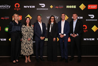 SYDNEY, AUSTRALIA - AUGUST 18: CommBank announcement at CommBank Sydney Office on August 18, 2026 in Sydney, Australia. (Photo by Jason McCawley/Getty Images for CommBank)