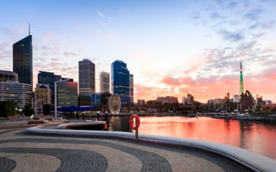 Elizabeth Quay in Perth. Picture: Bruce Aspley/ Adobe