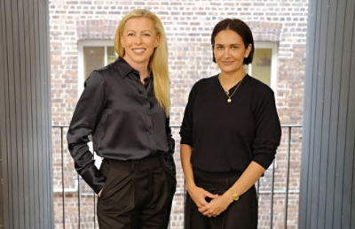 CommBank CMO Jo Boundy and Beare Park founder and creative director Bella Pereira