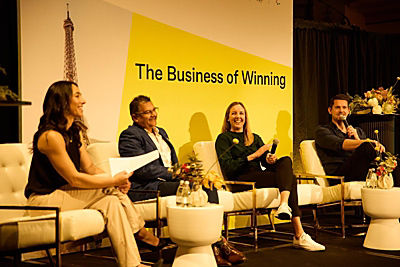 From left to right Lydia Lassila, Fabian Ross, Fiona Ryan and Eamon Sullivan.