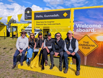 CBA team pictured at AgQuip, Gunnedah