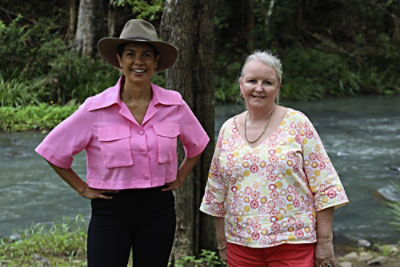 Annette living life on their road trip around Australia