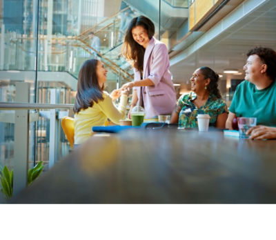 CommBank employees in a meeting