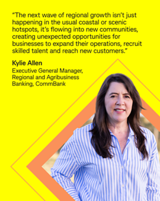 RAB EGM Kylie Allen says regional movers help local communities thrive