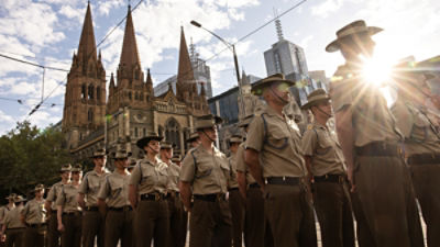 ANZAC Day Melbourne 2025
