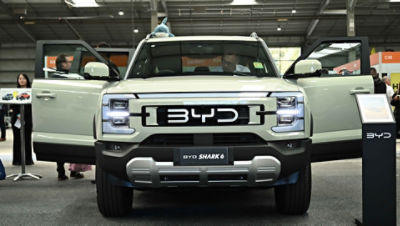 The BYD Shark ute. Pictue: AAP