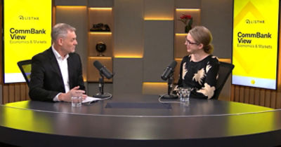 The CommBank View podcast set.