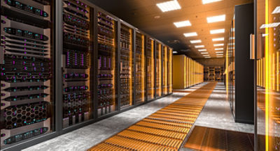 A data centre internal view. Image: Adobe Stock