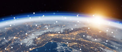 View of the world from space. Image: Adobe Stock and NASA