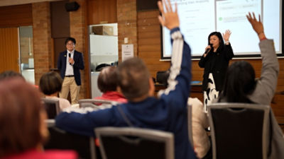 A community scam event in Hurstville. 