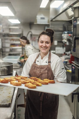 Millie, Executive Chef at The Baker's Duck, Toowoomba. Image: Supplied.