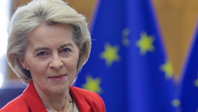 European Commission President Ursula von der Leyen chairs the EU Commission's weekly College meeting in Brussels, Belgium, 26 February 2026. EPA/OLIVIER MATTHYS