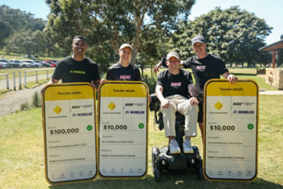 Nedd Brockmann x Commonwealth Bank donation