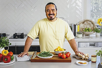 Australian cook, television presenter and author Adam Liaw 