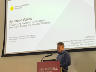 Dr Luiz Pizzato, CBA Distinguished AI Scientist